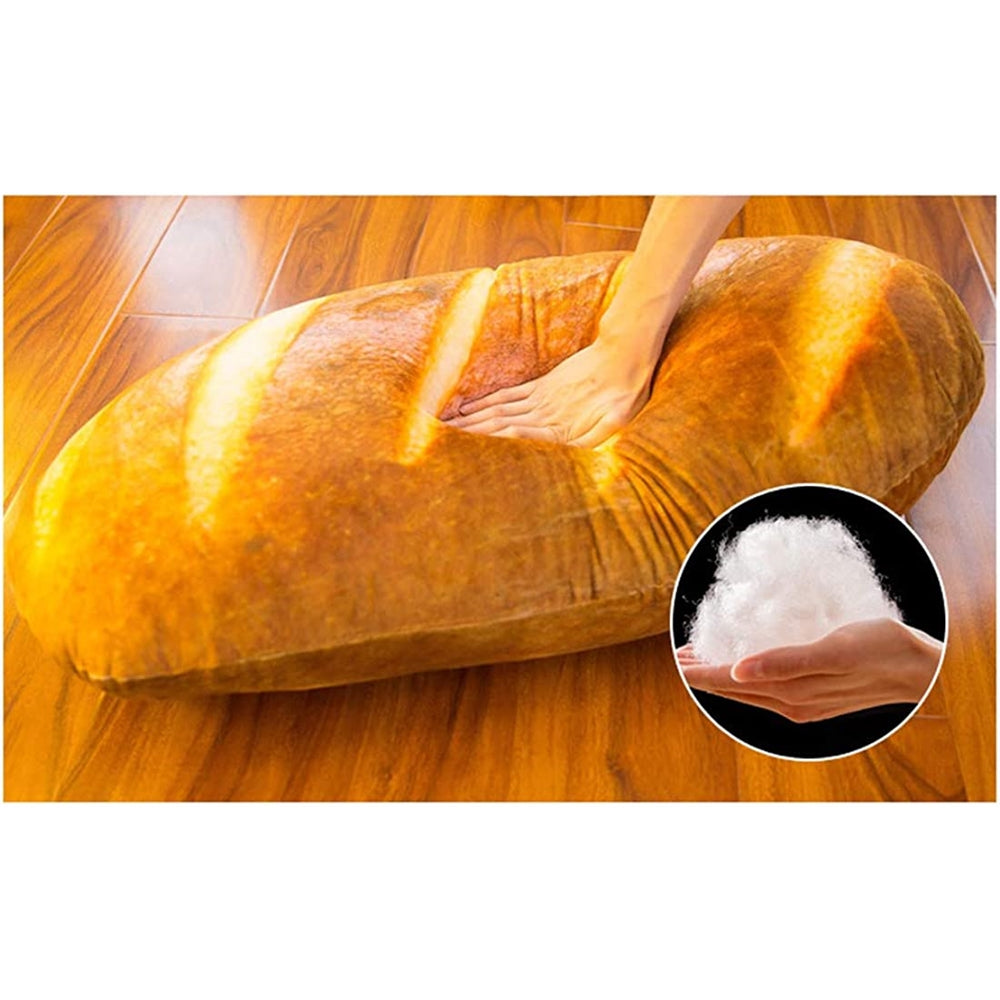 Peluche en forma de hogaza de pan 3D