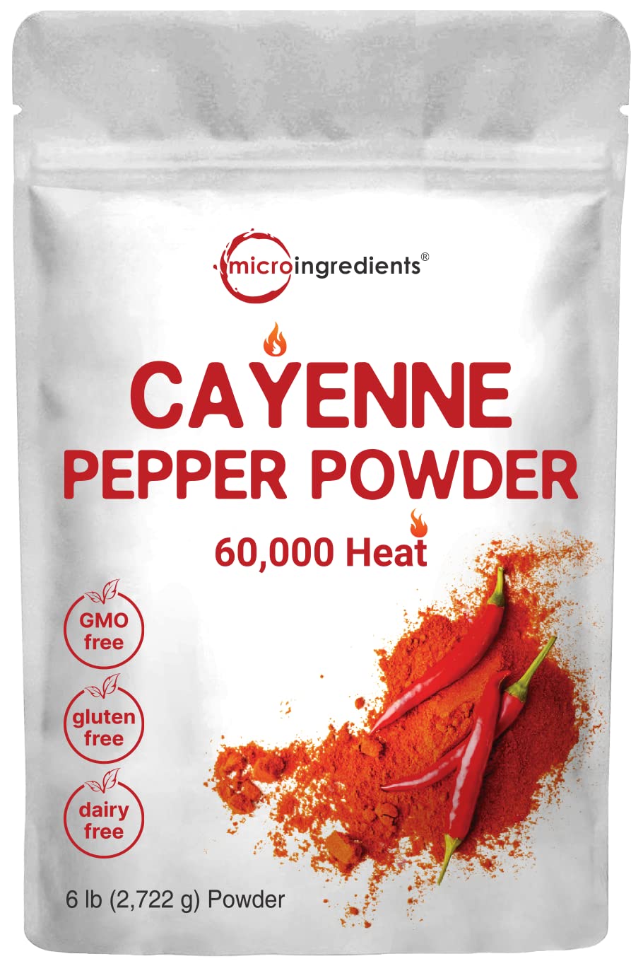 Suplemento Polvo de pimienta de cayena molida a granel 2.5lb