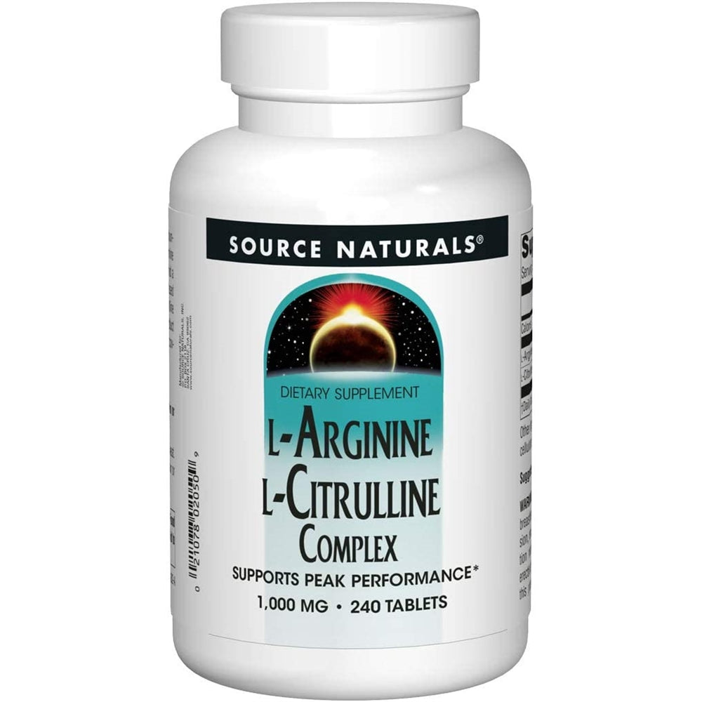 Suplemento L-Arginina L-citrulina Complejo