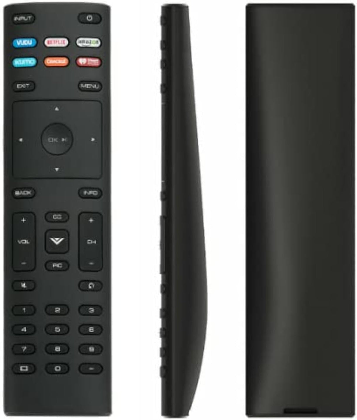 Control remoto XRT136 Vizio TV con teclas de acceso rápido