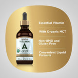 Vitamina A Líquida Piping Rock 2 fl oz No GMO Sin Gluten