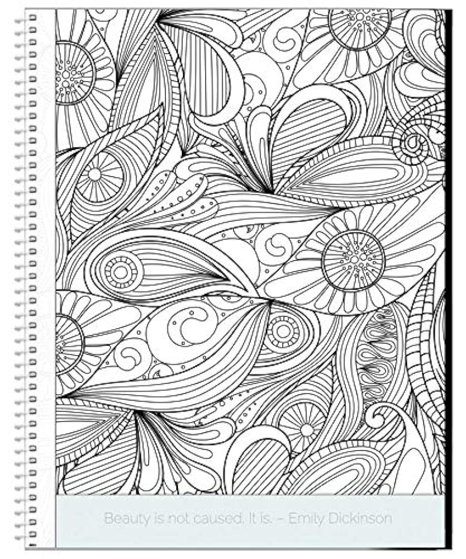 un libro para colorear para adultos con citas inspiradoras
