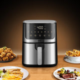 Freidora de aire ASZ 5qt, compacta, 8 presets, para 2-3 personas