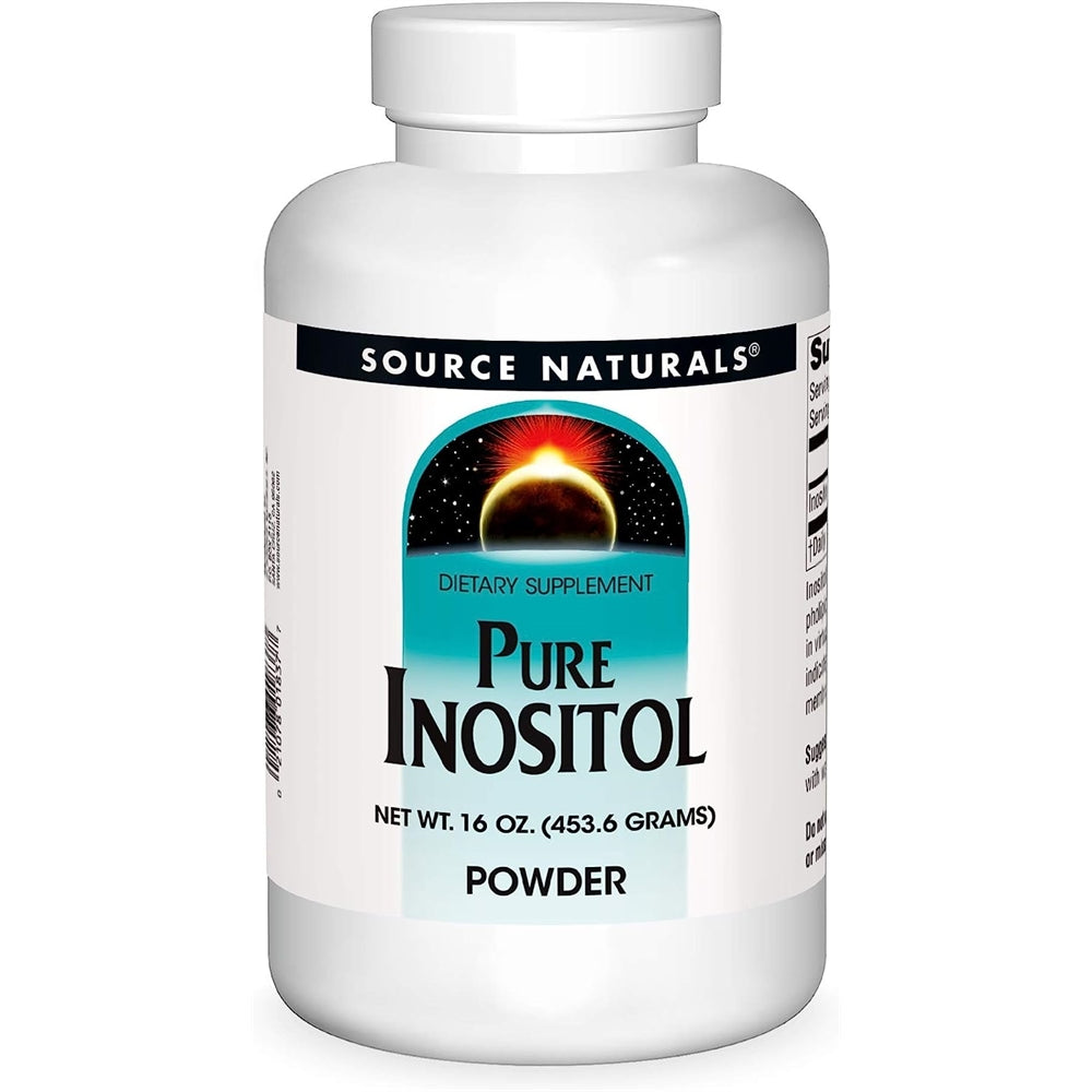 suplemento dietético Inositol puro Polvo de 16 onzas