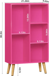 Estantería LEYAOYAO 5 Cubos, 3 Niveles, Organizador Infantil