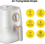 Freidora de Aire Chefman TurboFry 2qt, Saludable, Timer 60min