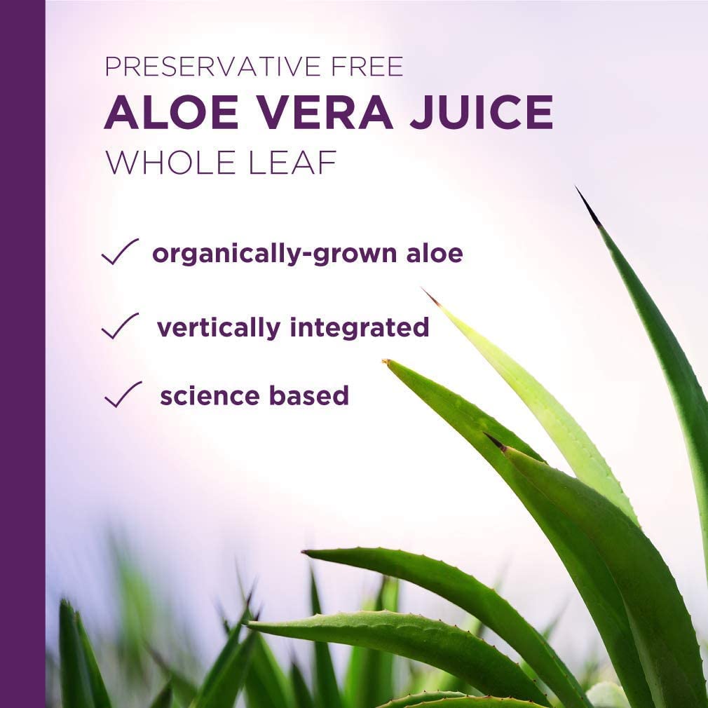 Bebida de jugo de aloe vera dietética vegana e inmunológica
