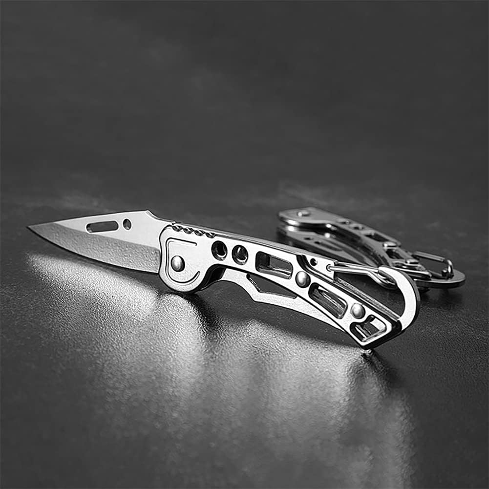 Cuchillo plegable, hoja súper afilada de 2.2 pulgadas, Rojo