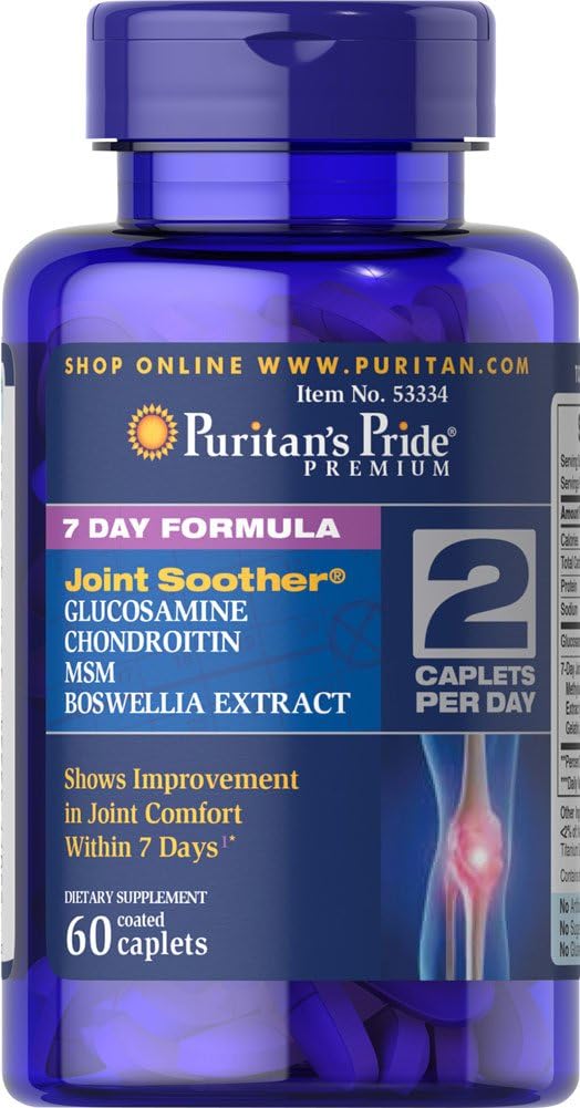 Fórmula de 7 días para Articulaciones con Glucosamina y MSM