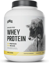 Niveles Proteína de Suero Grass Fed 24G Vainilla 5LB