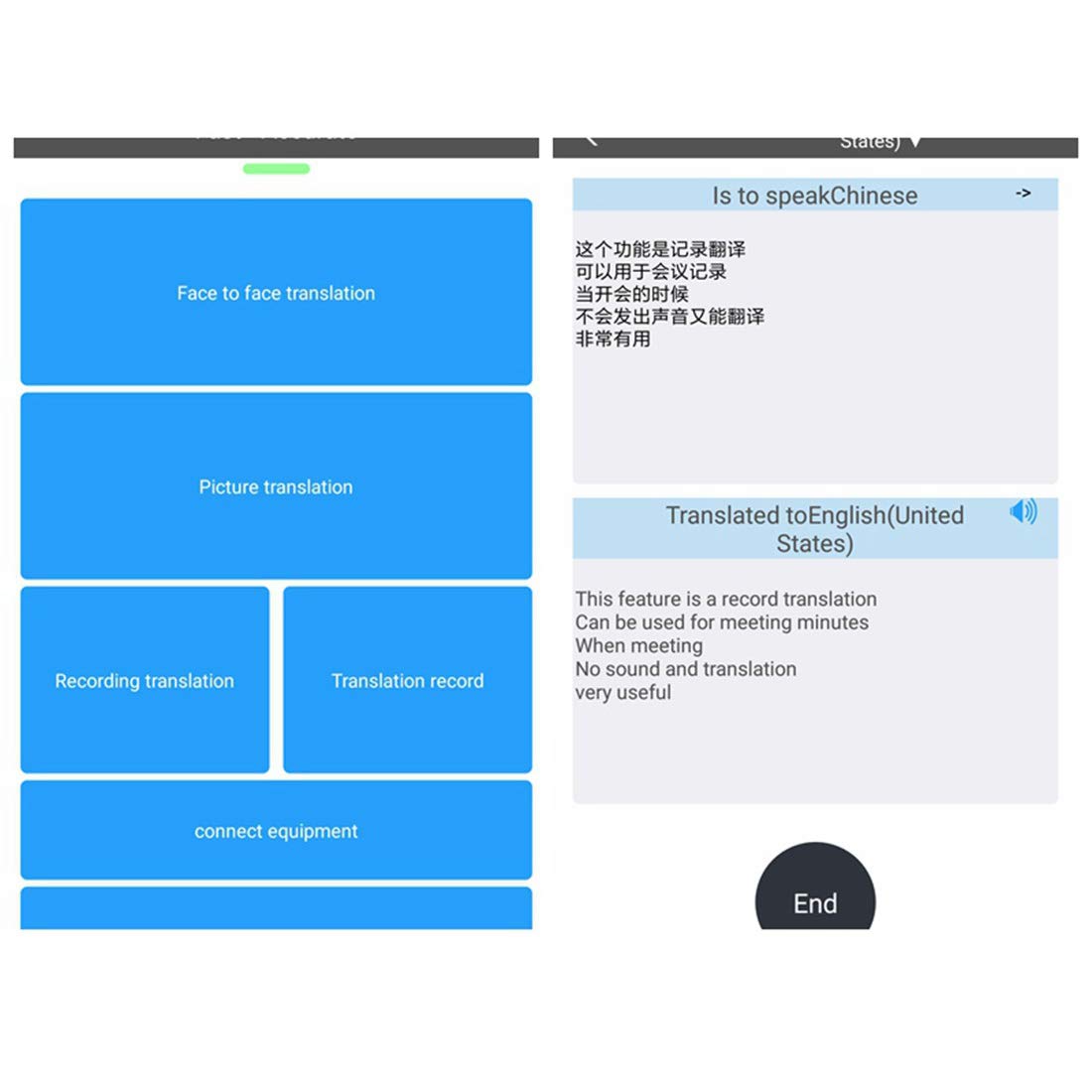 Dispositivo de traducción inteligente de dos vías Easy