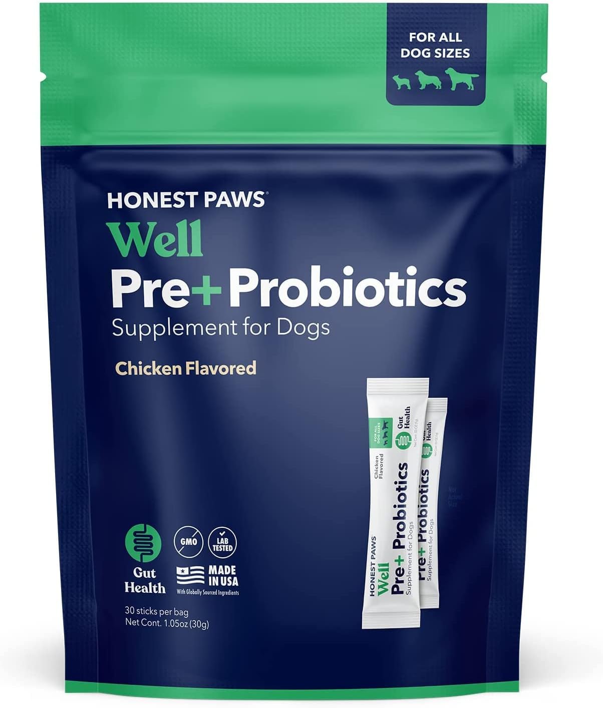 Vitaminas Probióticos para perros Polvo probiótico