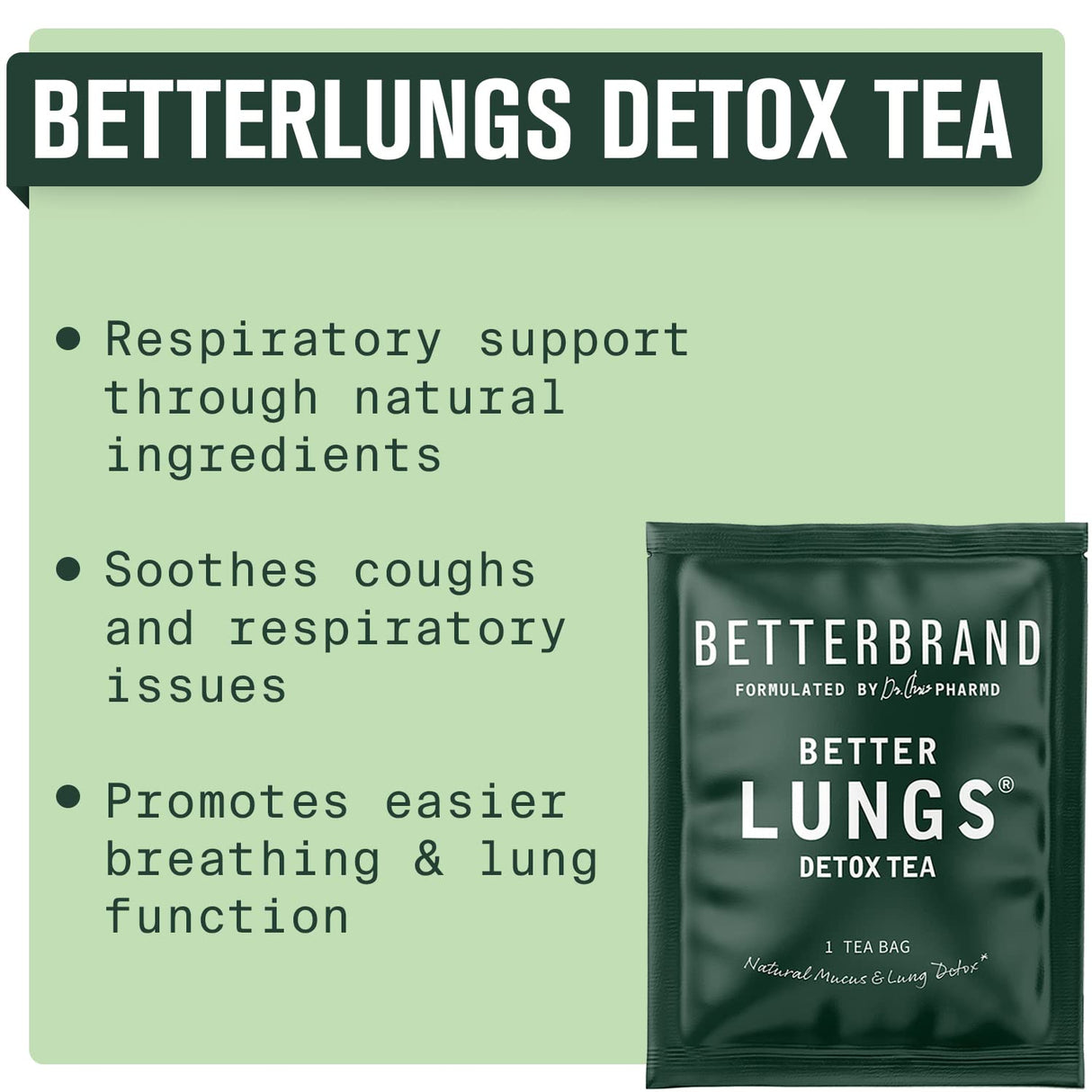 Té de desintoxicación 15 bolsas de té de hierbas