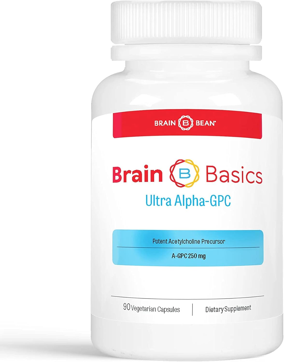 Suplemento Cerebral Alpha-GPC Ultra, 500 mg, 90 Servicios