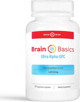 Suplemento Cerebral Alpha-GPC Ultra, 500 mg, 90 Servicios