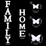 Letreros 3D Decorativos Outus para Hogar Familiar, Acrílico