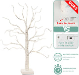 Árbol de Navidad iluminado, decoraciones con luces LED, 22