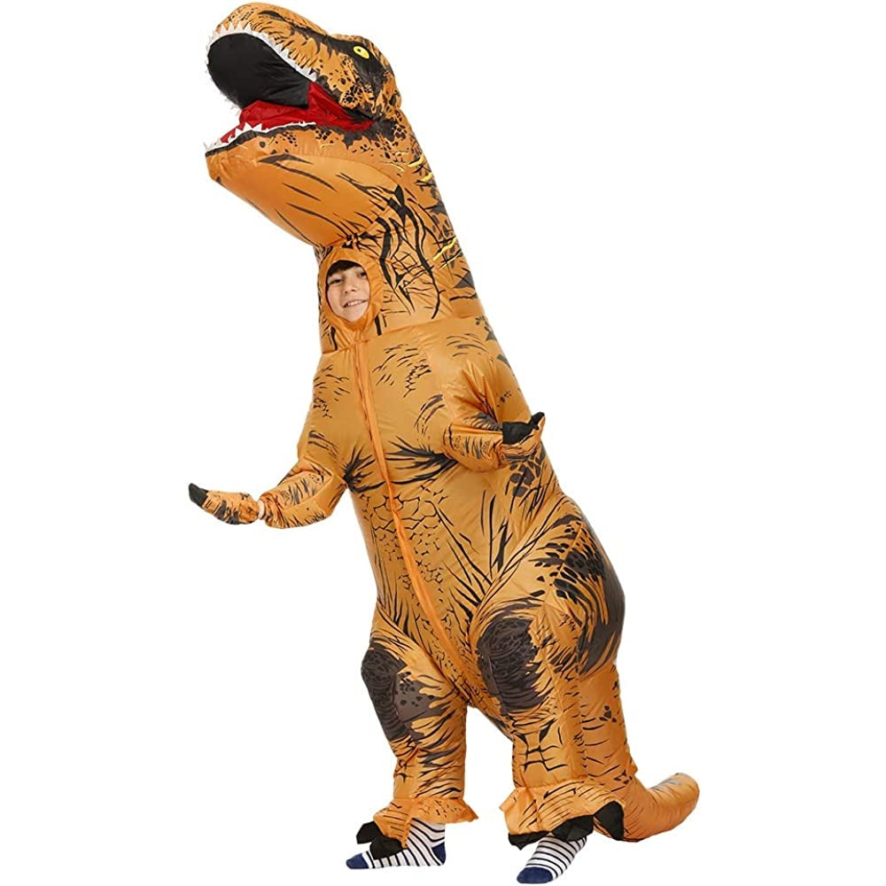 Disfraz inflable de dinosaurio para adulto talla única