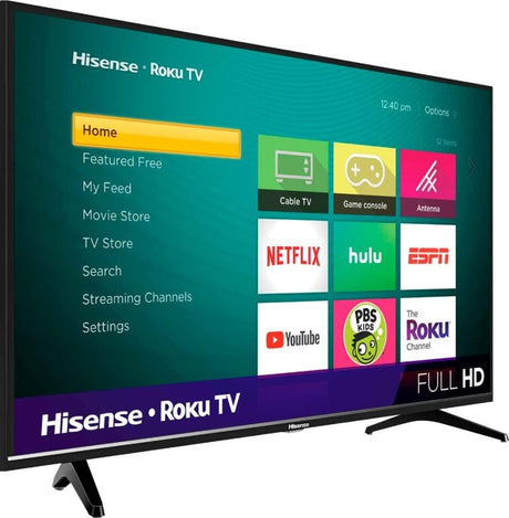 Televisor Hisense 40 LED Roku Smart TV con Alexa (40H4F)