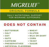 MigreLief Fórmula Original, Terapia Triple, 60 Cápsulas