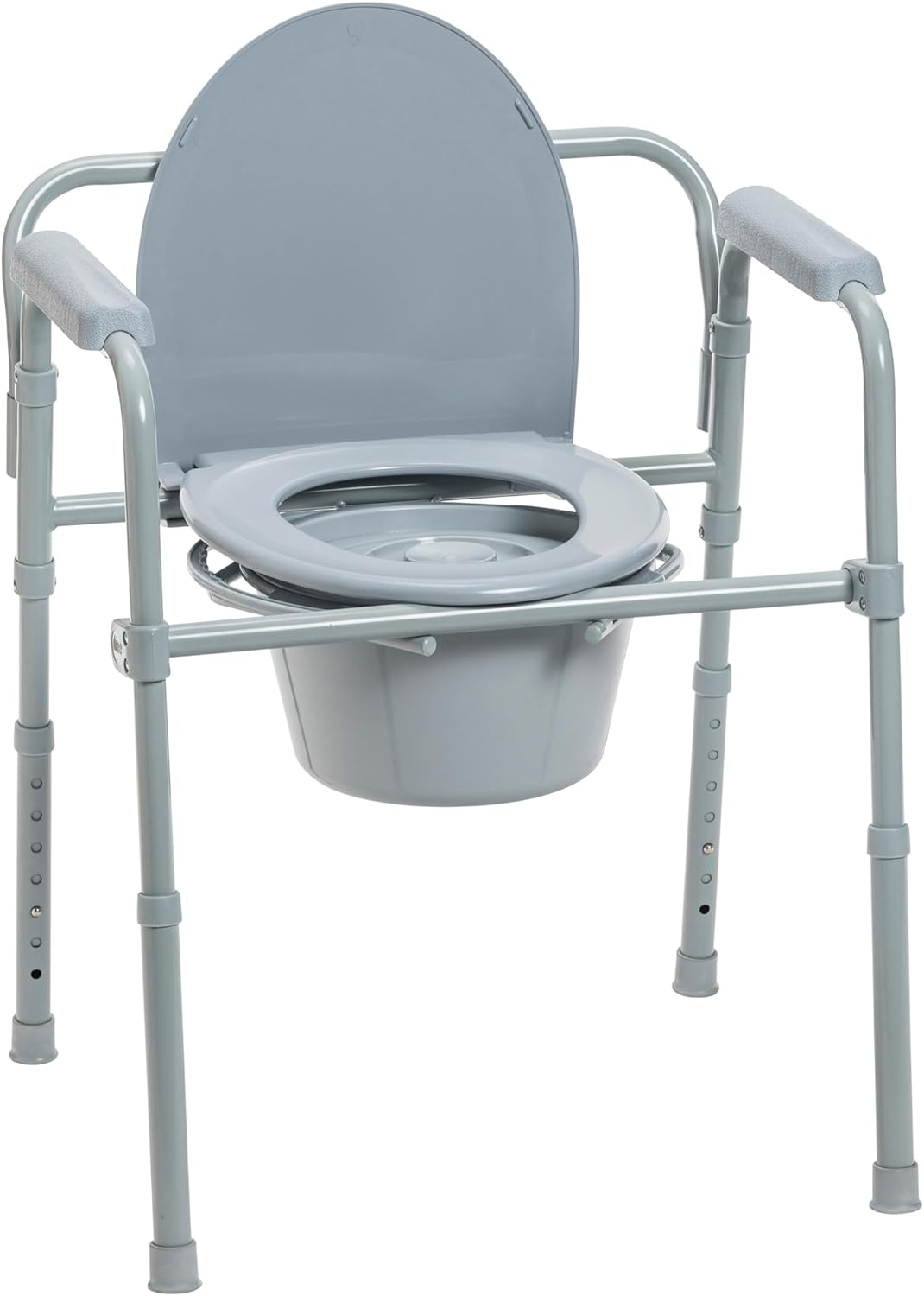 Silla de baño plegable Drive Medical, soporte 350 lbs, 11148-1