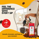 Café Puroast Bajo Ácido Molido Decaf Mocha Java 2.2 LB