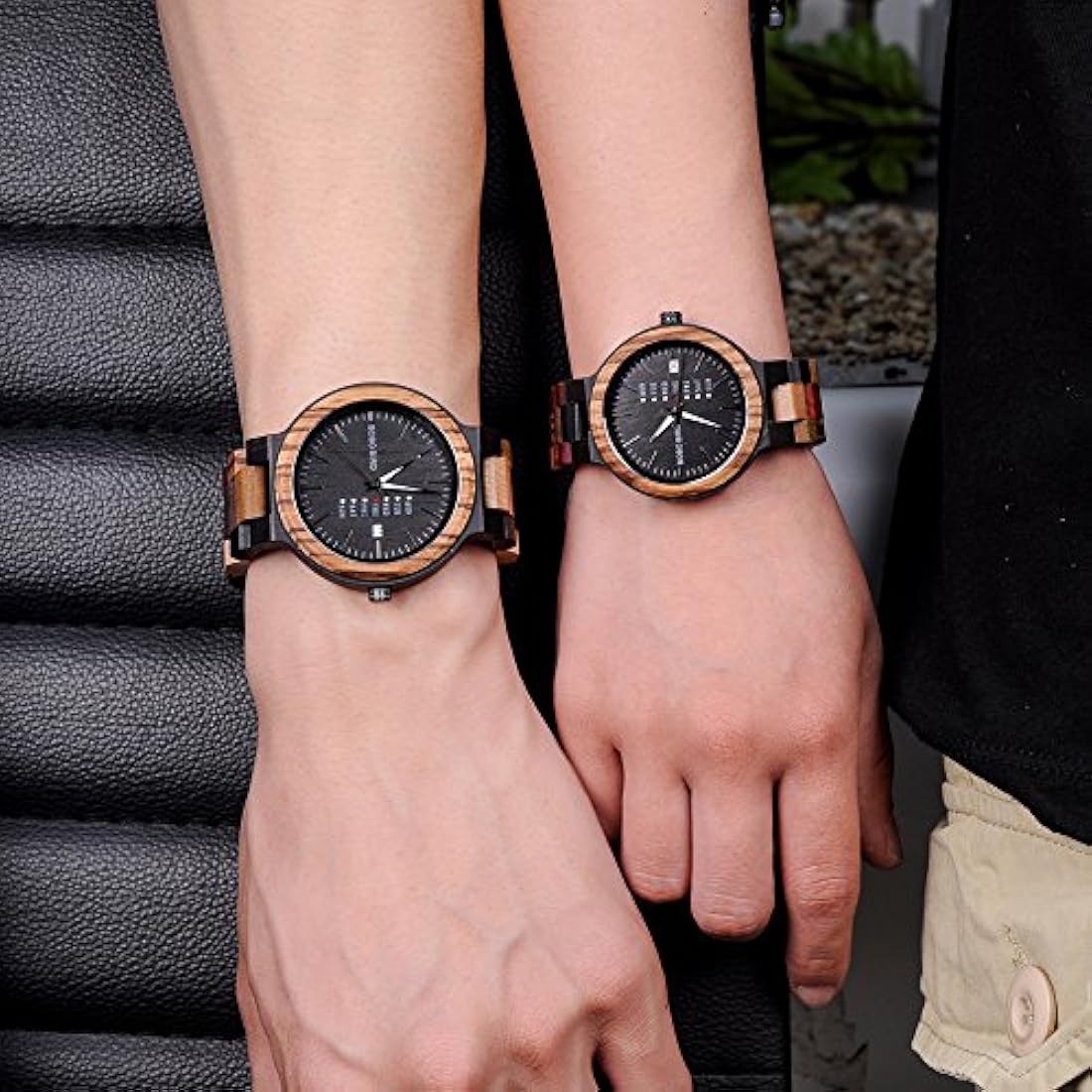 BOBO BIRD Relojes de madera para mujer