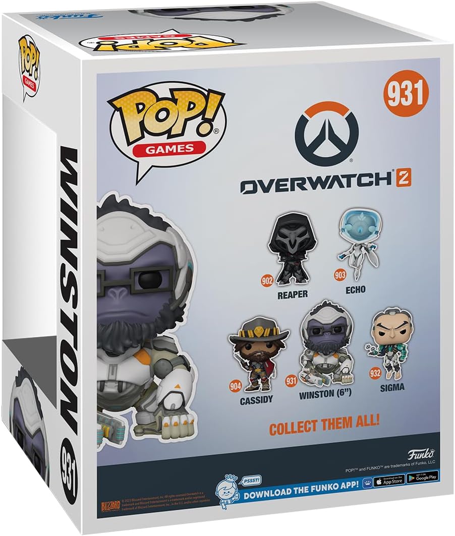 Figura Coleccionable Funko POP! - Overwatch 2 - Winston