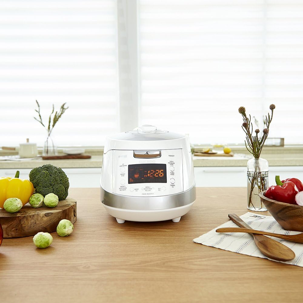 Cocedor de Arroz Cuckoo, 18 programas, 6 tazas, Made in Korea