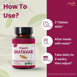 Shatavari 120 Tablets | Organic & Natural | Support Women’s & Immunity
