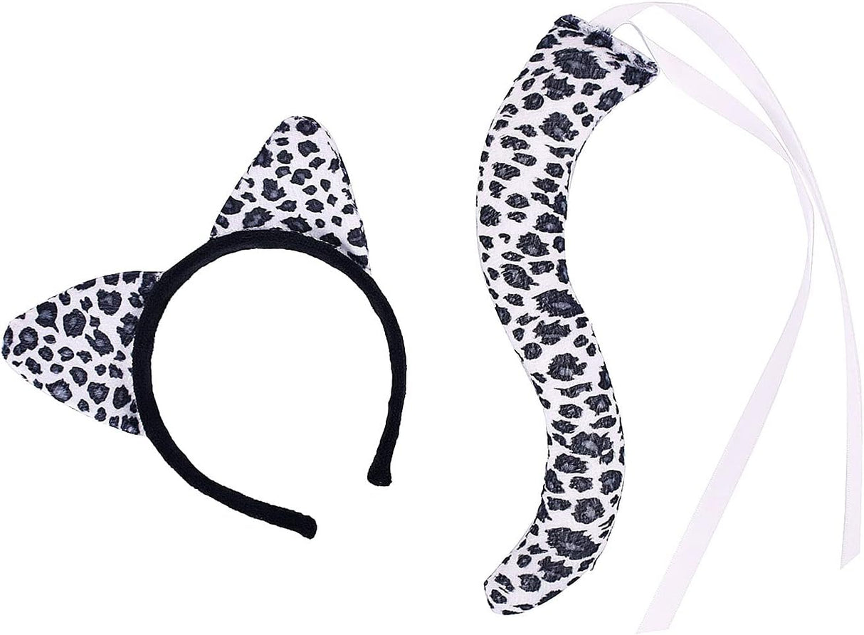 Disfraz de Safari para Niñas FYMNSI con Diadema y Cola