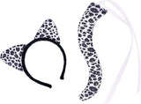 Disfraz de Safari para Niñas FYMNSI con Diadema y Cola