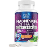 Suplementos Alimenticios Cápsulas de citrato de magnesio