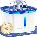Fuente Automática para Mascotas Veken 2.8L con Filtros