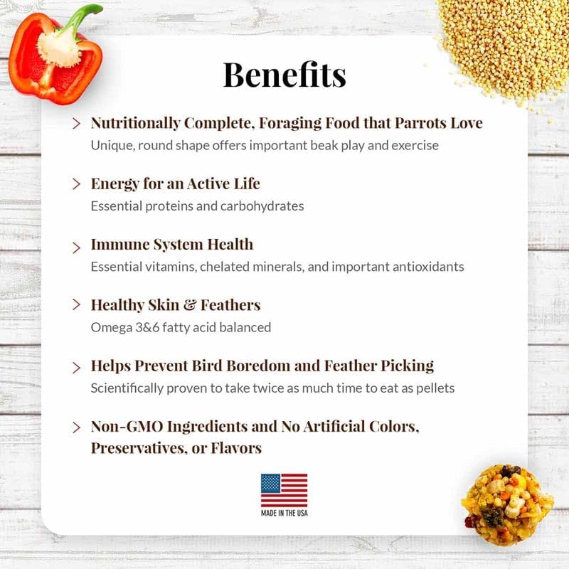 LAFEBER&#39;S El Paso Nutri-Berries - Alimento 3 libras