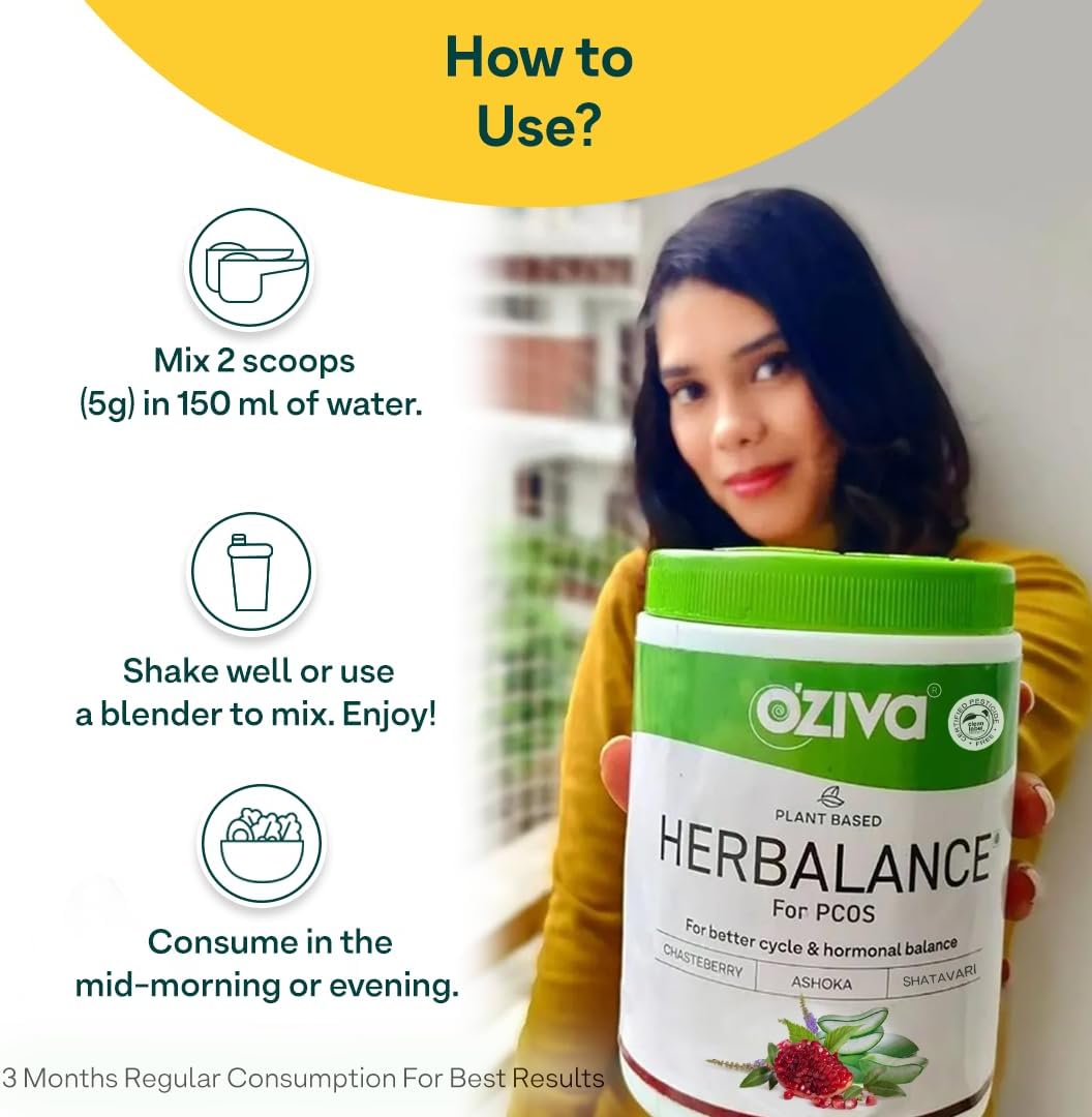 HerBalance a base de plantas para SOP  Suplemento de PCOS
