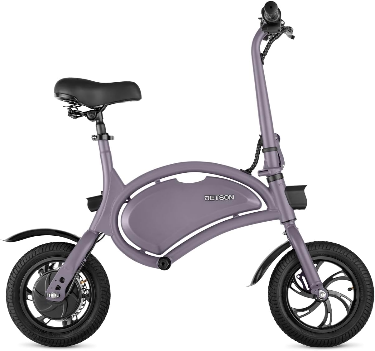 Bicicleta eléctrica Jetson Bolt, fácil de plegar, hasta 15.5 MPH