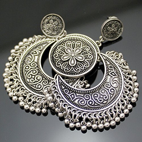 Pendientes Plateados