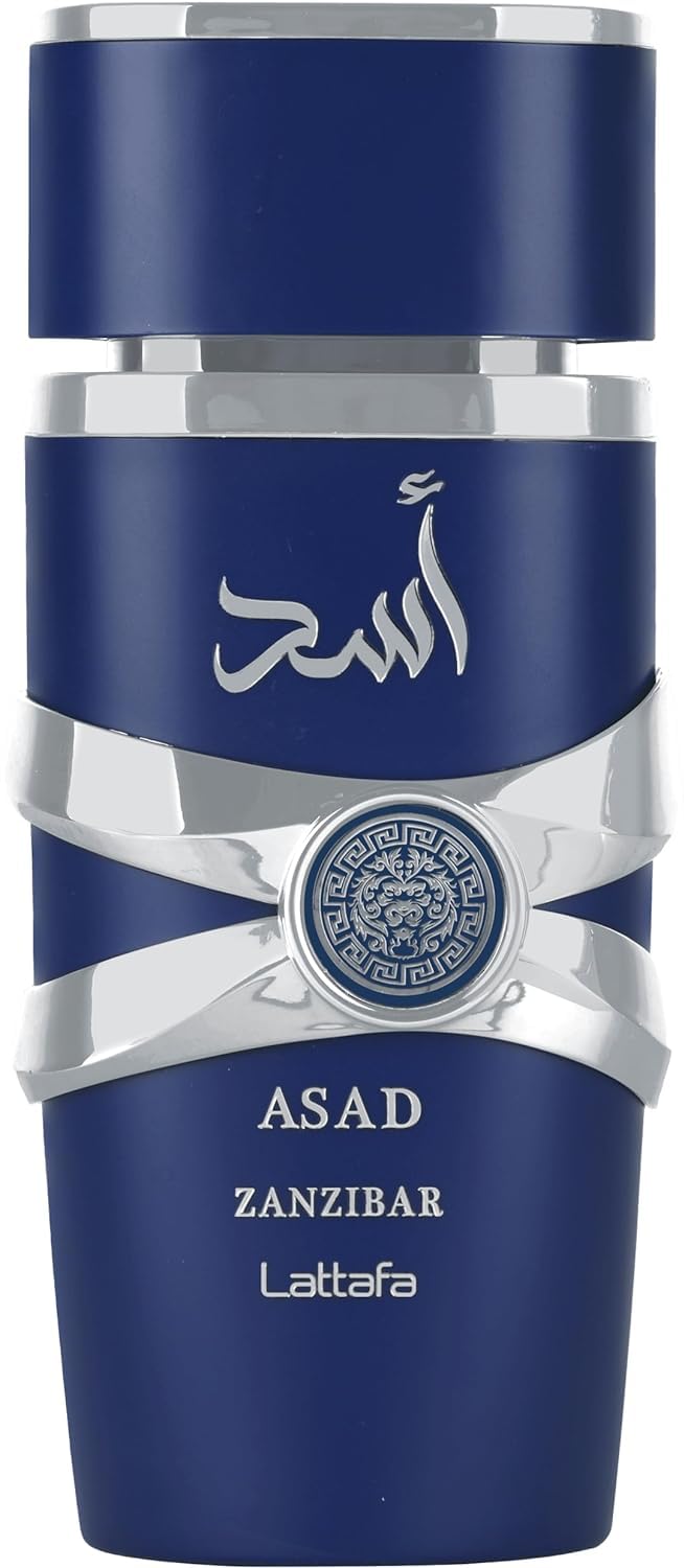 Eau de Parfum Spray para Hombre Asad Zanzibar, 3.4 onzas