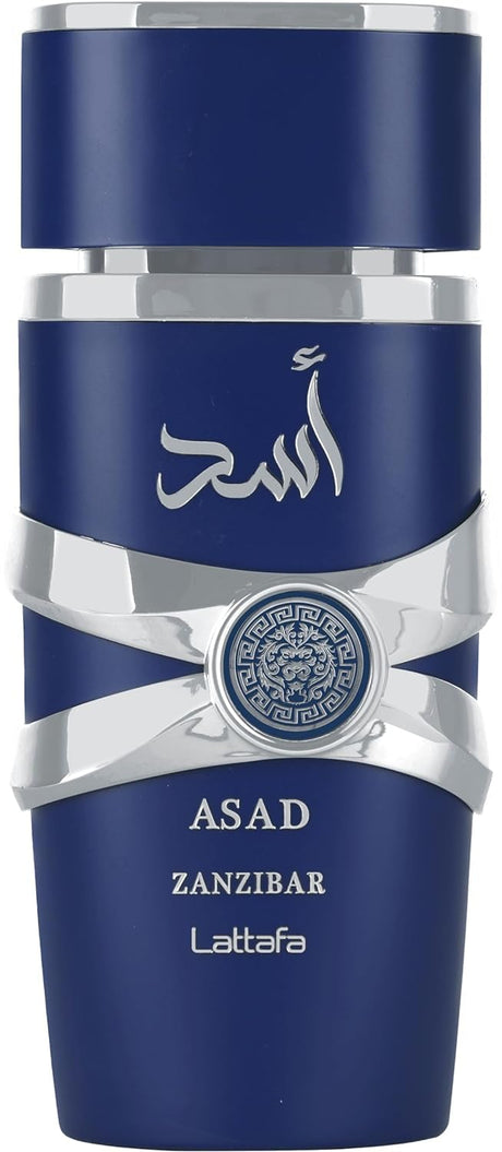 Eau de Parfum Spray para Hombre Asad Zanzibar, 3.4 onzas