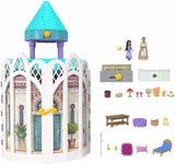 Casita de Juguete Disney Wish Mattel con 2 Muñecos y Accesorios