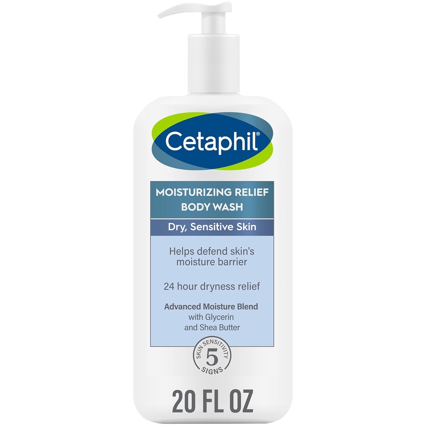 Gel de baño Cetaphil hidratante para pieles sensibles