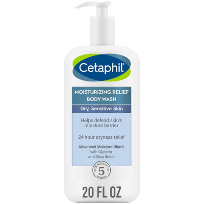 Gel de baño Cetaphil hidratante para pieles sensibles