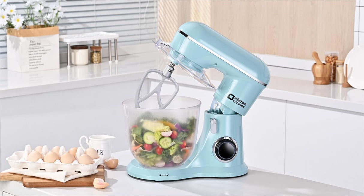 Batidora de pie Kitchen in the box 4.5QT+5QT 10 velocidades