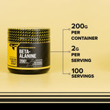 Primaforce Beta Alanina Polvo 200g Sin Gluten, No GMO