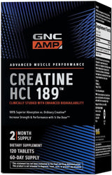 GNC AMP HCl 189, 120 comprimidos