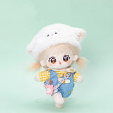 Muñeca de Peluche CALEMBOU 20cm, Esqueleto Articulado, Yue
