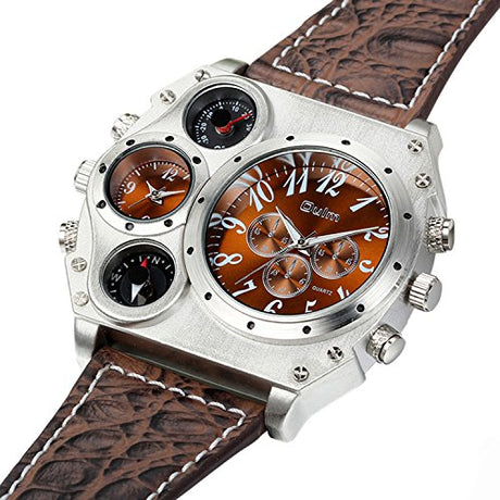 Reloj de pulsera de cuarzo militar para hombre