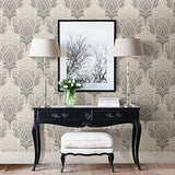 Papel Tapis Carisma Peel and Stick Papel pintado, Gris