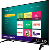 Televisor Hisense 40 LED Roku Smart TV con Alexa (40H4F)